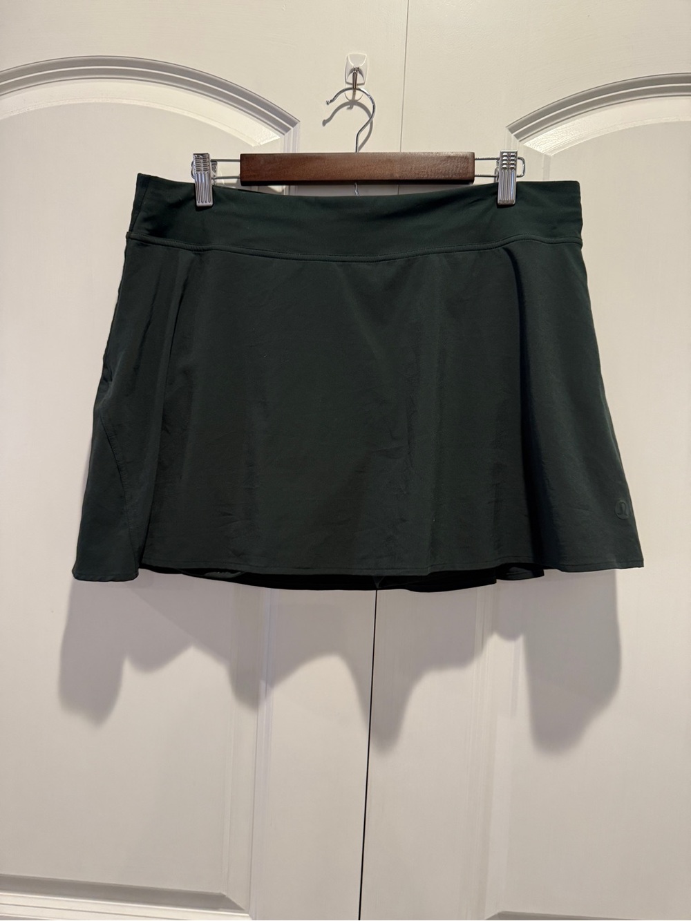 lululemon athletica Forest Green Skater Skort with pockets